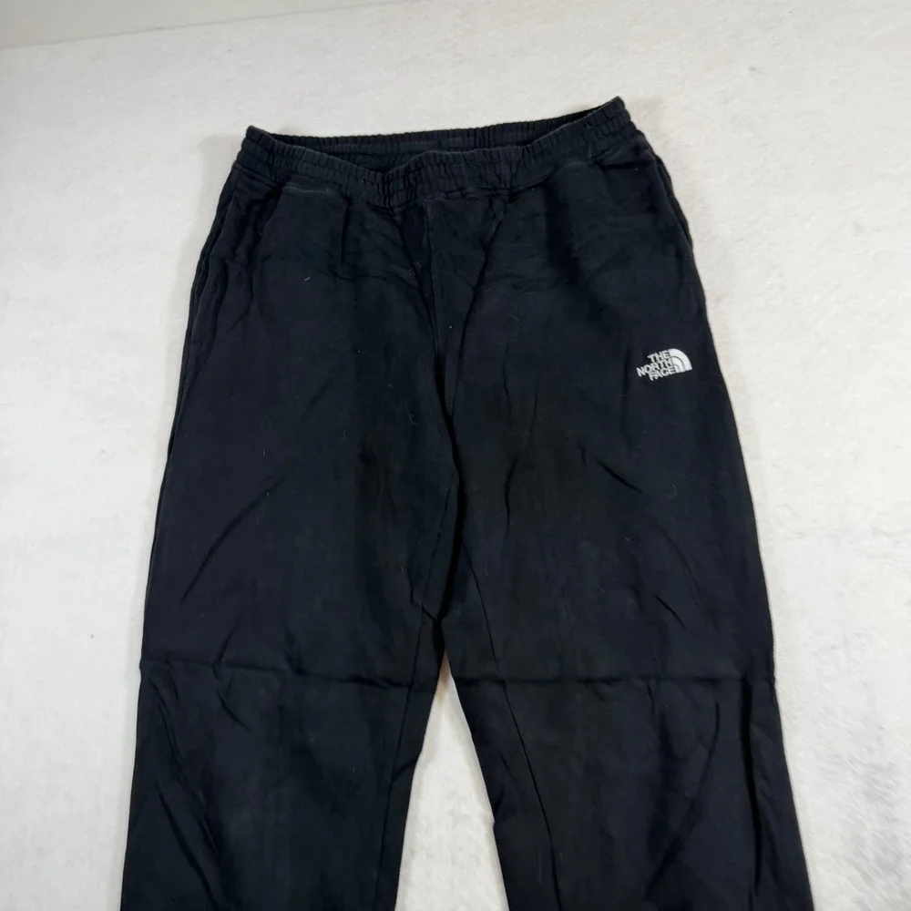 The North Face Mens Circular Design Fleece Jogger Sweatpants Black Medium NF0A